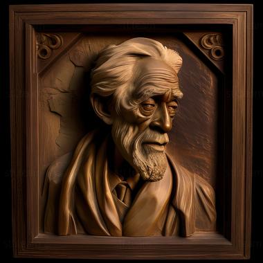 3D model Henry Ossawa Tanner (STL)